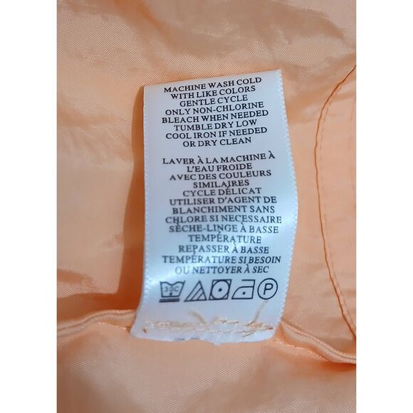 Alc womens small Coastal romantic mini sun dress flare flutter sleeve tangerine - Picture 8 of 8